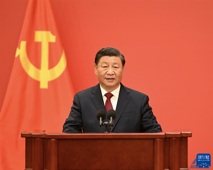 習近平在二十屆中共中央政治局常委同中外記者見面時強調 始終堅持一切為了人民一切依靠人民 以中國式現(xiàn)代化全面推進中華民族偉大復興