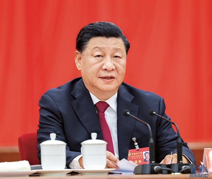 習近平：為實現(xiàn)黨的二十大確定的目標任務而團結奮斗