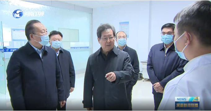 省委書記樓陽生到天工膜材公司調研