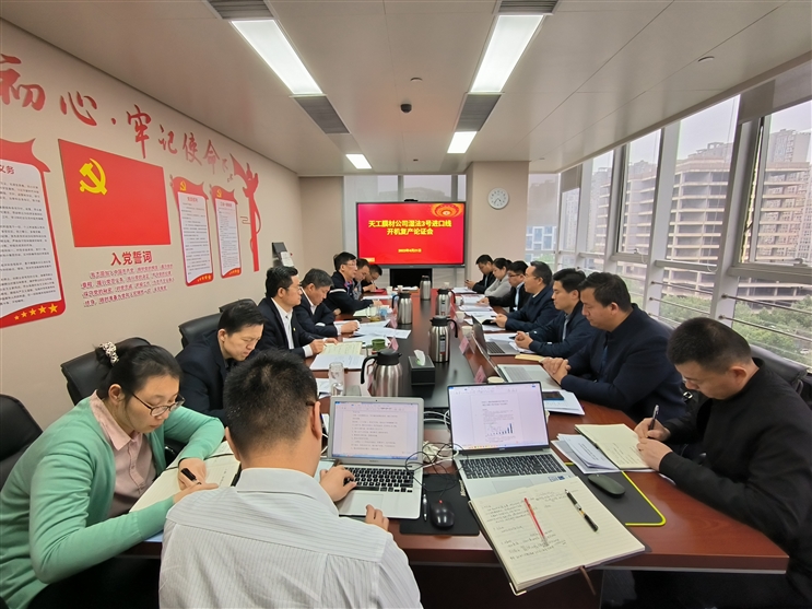 天工膜材組織召開濕法3#進口線開機復產項目專家論證會